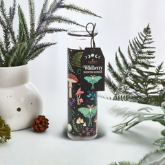 Dark Forest Wildberry Candle 70-Hour Tube Candle Mystical Long Burn Scented Candle for Meditation, Relaxation, & Atmosphere