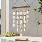Pearl Effect Driftwood Wind Chimes
