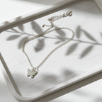 Personalised Butterfly Necklace | Engraved Sentiment Card & Gift Box for Any Occasion