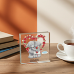 Personalised Me to You Valentine’s Crystal Token | A Beautiful Way to Say “I Love You”