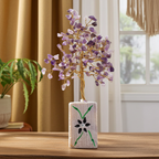 Amethyst Indian Gemstone Tree