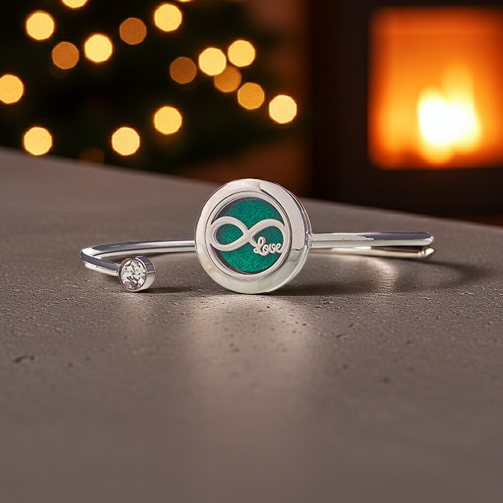 Aromatherapy Diffuser Bracelet - 20mm - Artfully Curated Creations and identify whats in the image