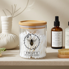 Personalised Bee Glass Jar | A Sweet & Stylish Way to Store Your Essentials