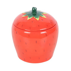 Strawberry Shaped Candle In Jar