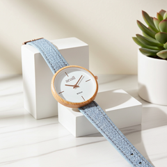 Personalised Ladies Handcrafted Watch By Anaii | Modern Font Engraving | A Personal Gift