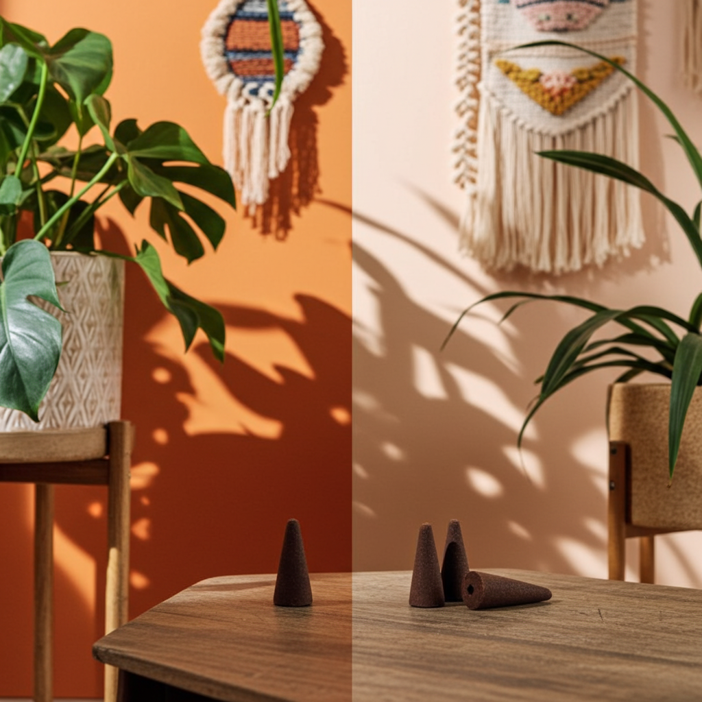 Plant Based Backflow Incense Cones - Artfully Curated Creations and identify whats in the image