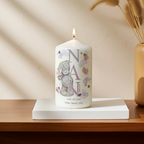 Me to You ‘NAN’ Personalised Pillar Candle |  A Heartfelt Gift For Nan