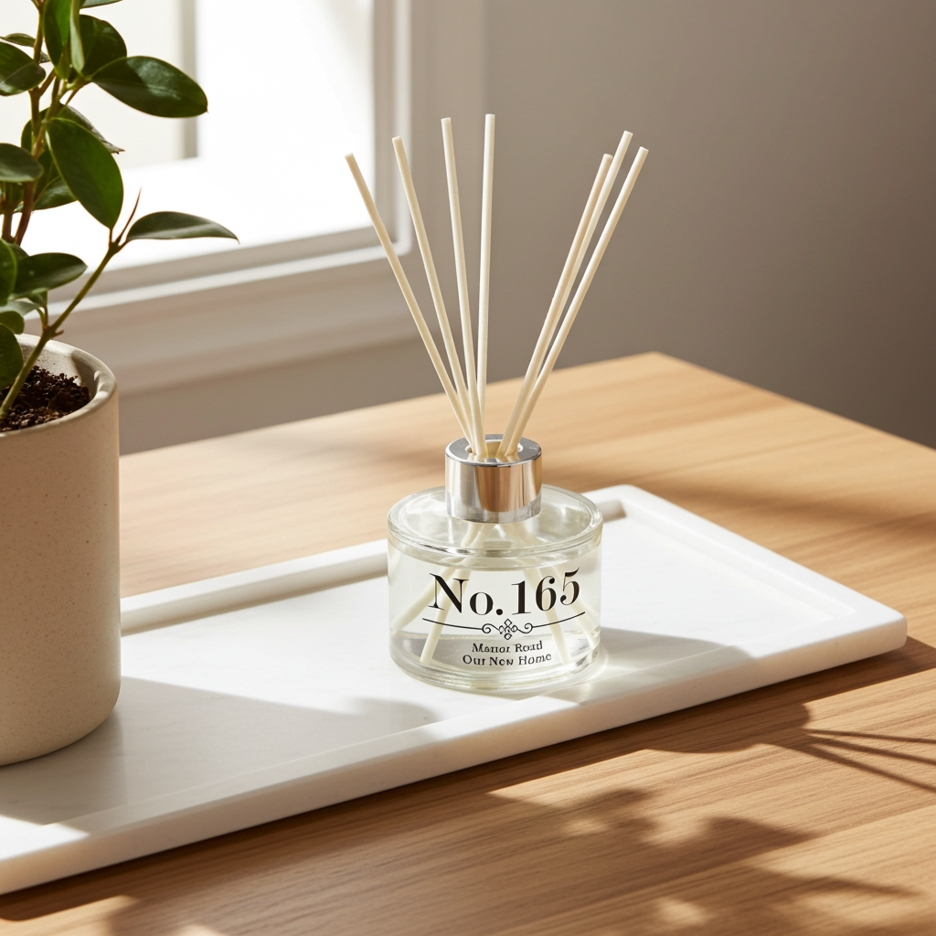 Personalised Reed Diffuser | A Beautifully Fragrant New Home Gift - Artfully Curated Creations and identify whats in the image