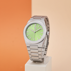 Personalised Wave by Architect London Handcrafted Watch | Modern Font Engraving | A Personal Gift