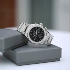 Personalised Men's Orbix Luxury Handcrafted Watch By Architect London | Modern Font Engraving | A Personal Gift