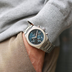 Personalised Men's Orbix Luxury Handcrafted Watch By Architect London | Modern Font Engraving | A Personal Gift