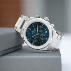 Personalised Men's Orbix Luxury Handcrafted Watch By Architect London | Modern Font Engraving | A Personal Gift