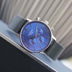 Personalised Men's Motivator Luxury Handcrafted Watch By Architect London | Modern Font Engraving | A Personal Gift