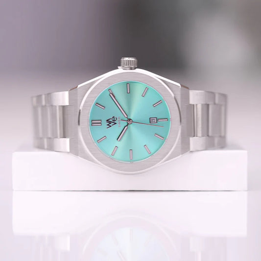 Personalised Wave by Architect London Handcrafted Watch | Modern Font Engraving | A Personal Gift
