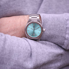 Personalised Wave by Architect London Handcrafted Watch | Modern Font Engraving | A Personal Gift