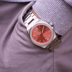 Personalised Wave by Architect London Handcrafted Watch | Modern Font Engraving | A Personal Gift