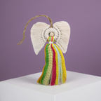 Hati Hati Macrame Angel - Rainbow