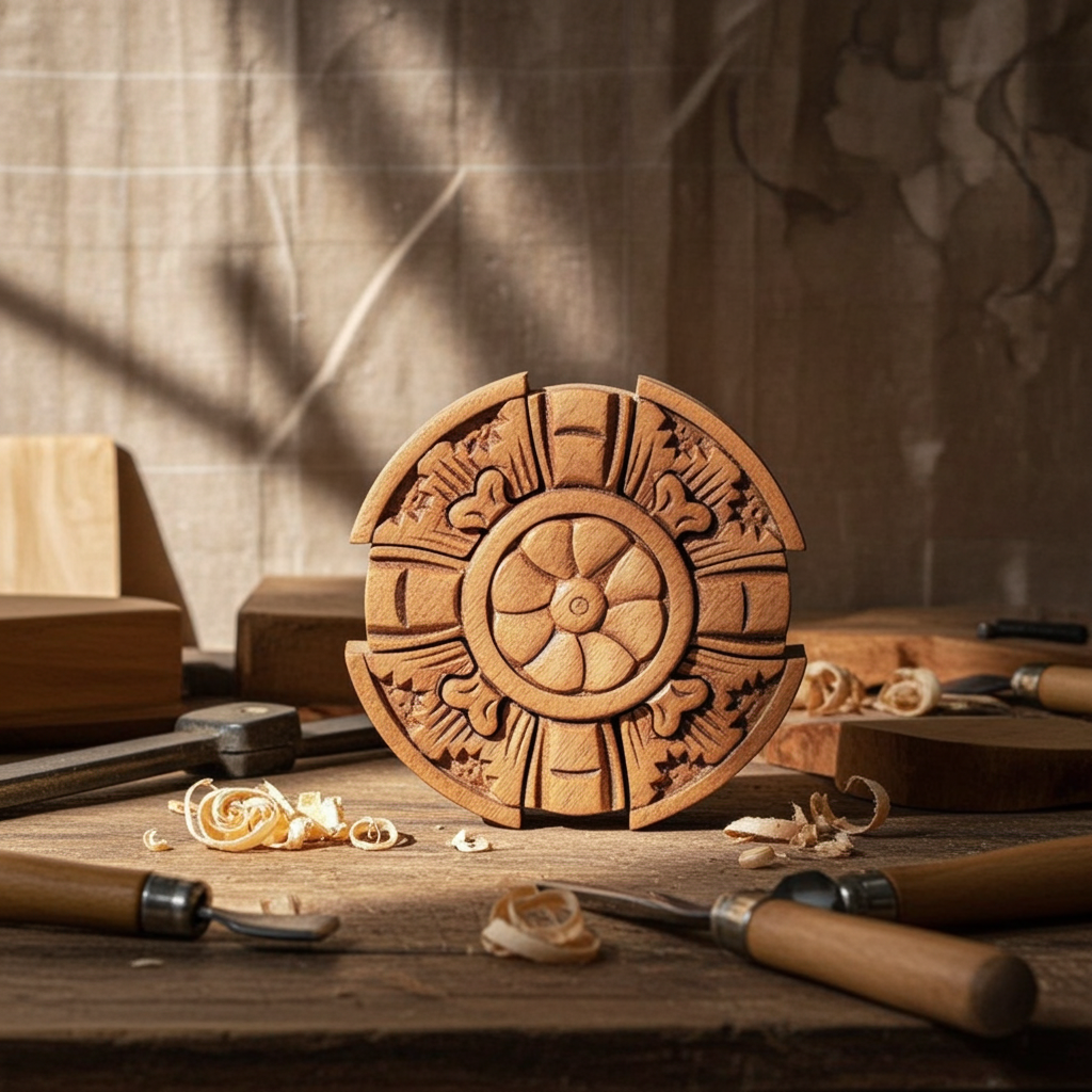 Bali Secret Trinket Storage Box - Petal