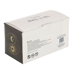 Yin Yang Candle Set Black Oud and Coconut Scents Set of 2 Complementary Candles for Balance, Relaxation & Energy