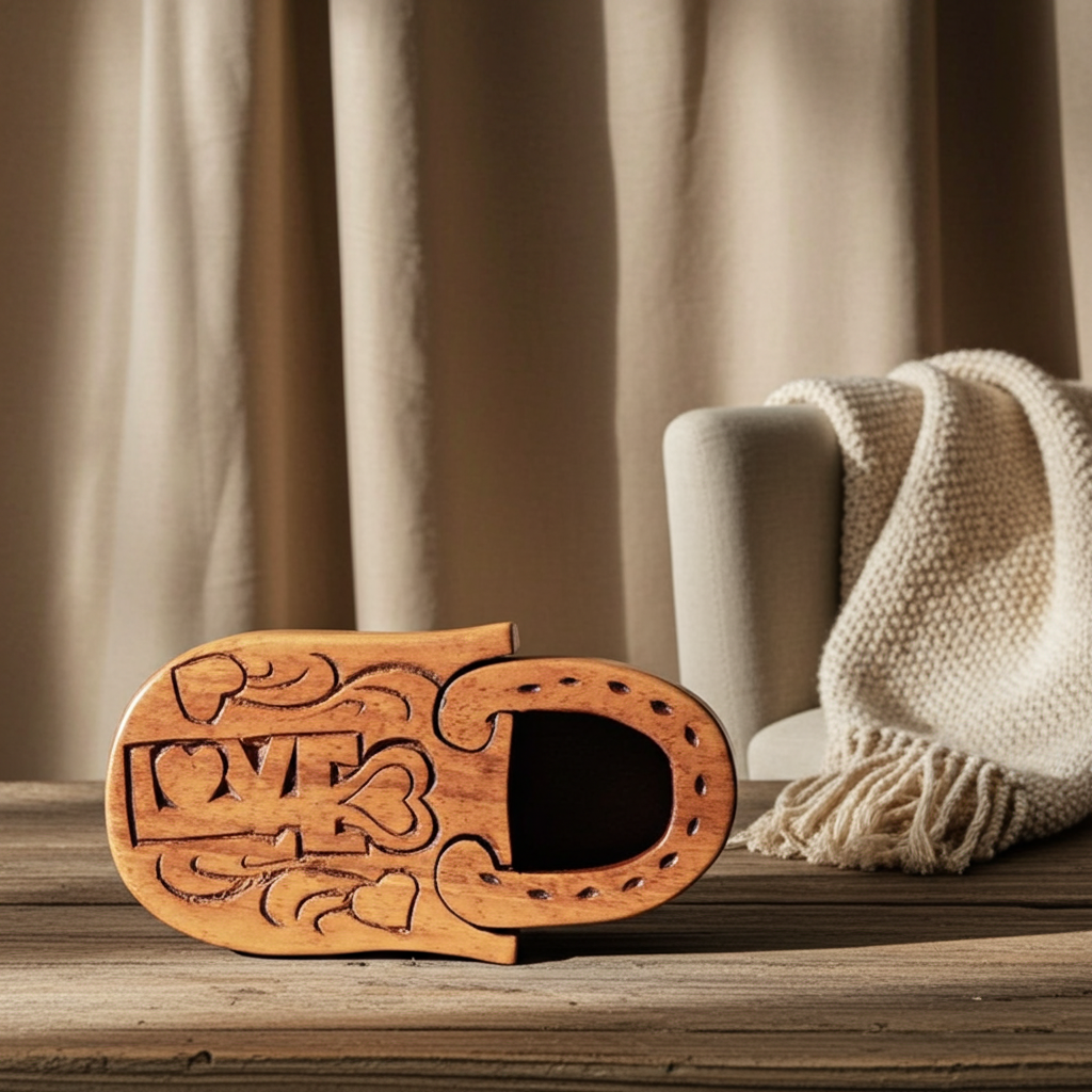 Bali Secret Trinket Storage Box - Love Lock