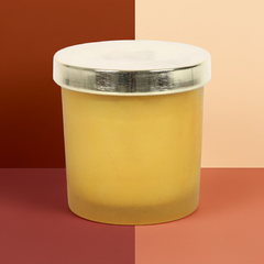 Solar Plexus Chakra Lemon Crystal Chip Candle