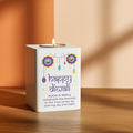 Personalised Wooden Tealight Holder | Diwali ‘Festival of Lights’ Gift