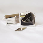 Personalised  Secret Message Engraved Cufflinks | Modern Font Engraved | A Personal Gift