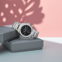 Personalised Men's Orbix Luxury Handcrafted Watch By Architect London | Modern Font Engraving | A Personal Gift