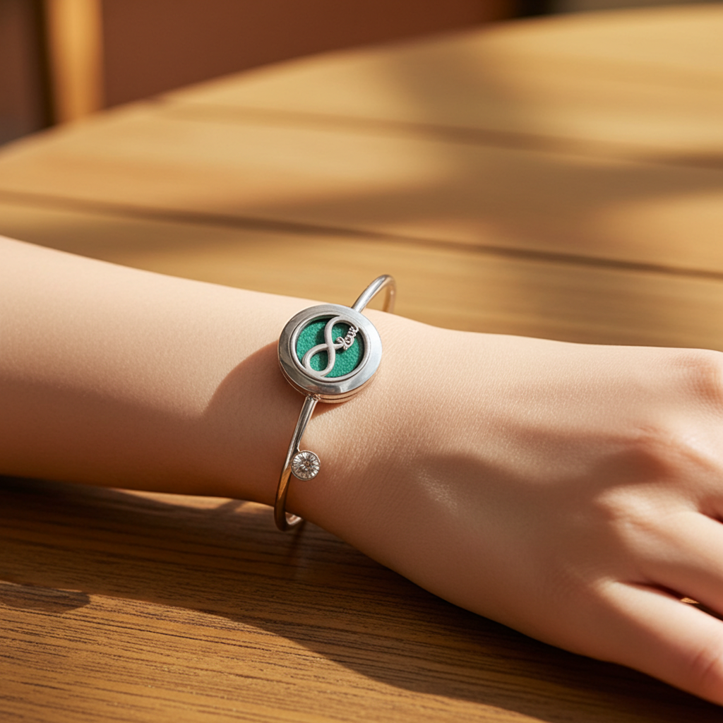 Aromatherapy Diffuser Bracelet - 20mm - Artfully Curated Creations and identify whats in the image