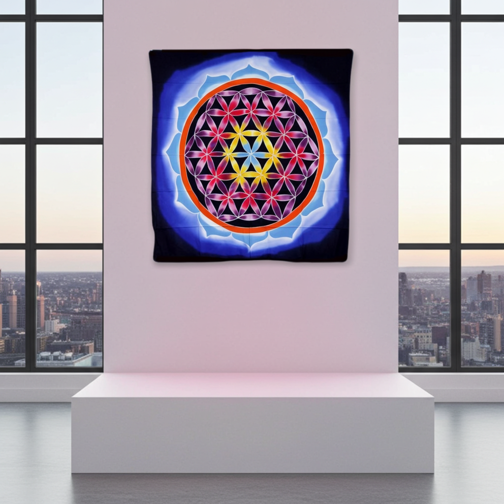 Flower Of Life & Love Wall Art