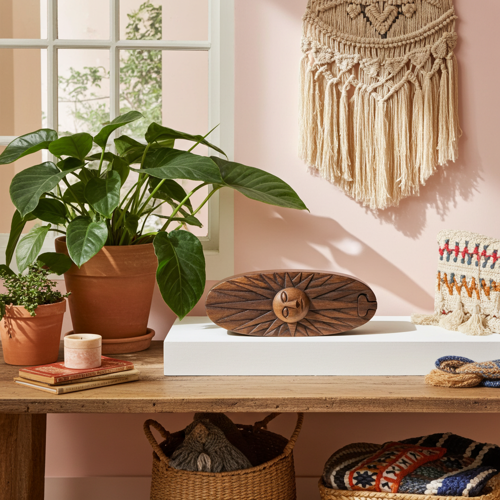 Bali Secret Trinket Storage Box - Sun