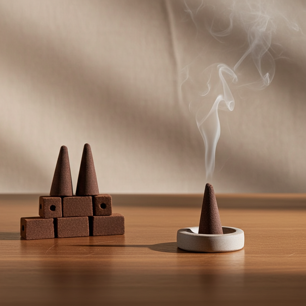 Plant Based Backflow Incense Cones - Artfully Curated Creations and identify whats in the image