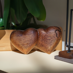 Bali Secret Trinket Storage Box - Two Hearts