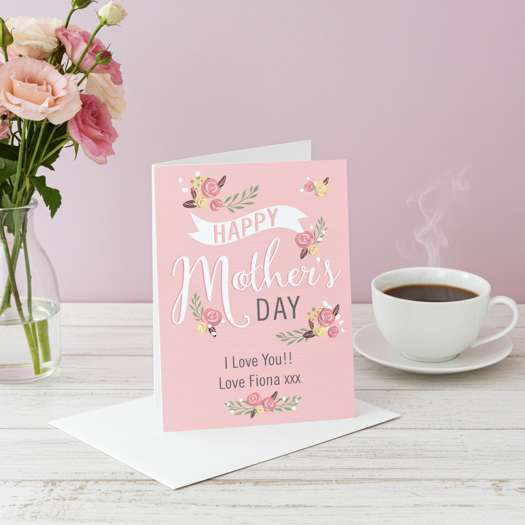 Personalised Mother’s Day Card | A Lovely Way to Celebrate Mum - Artfully Curated Creations and identify whats in the image