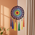 Small Pastel Rainbow Dream Catcher