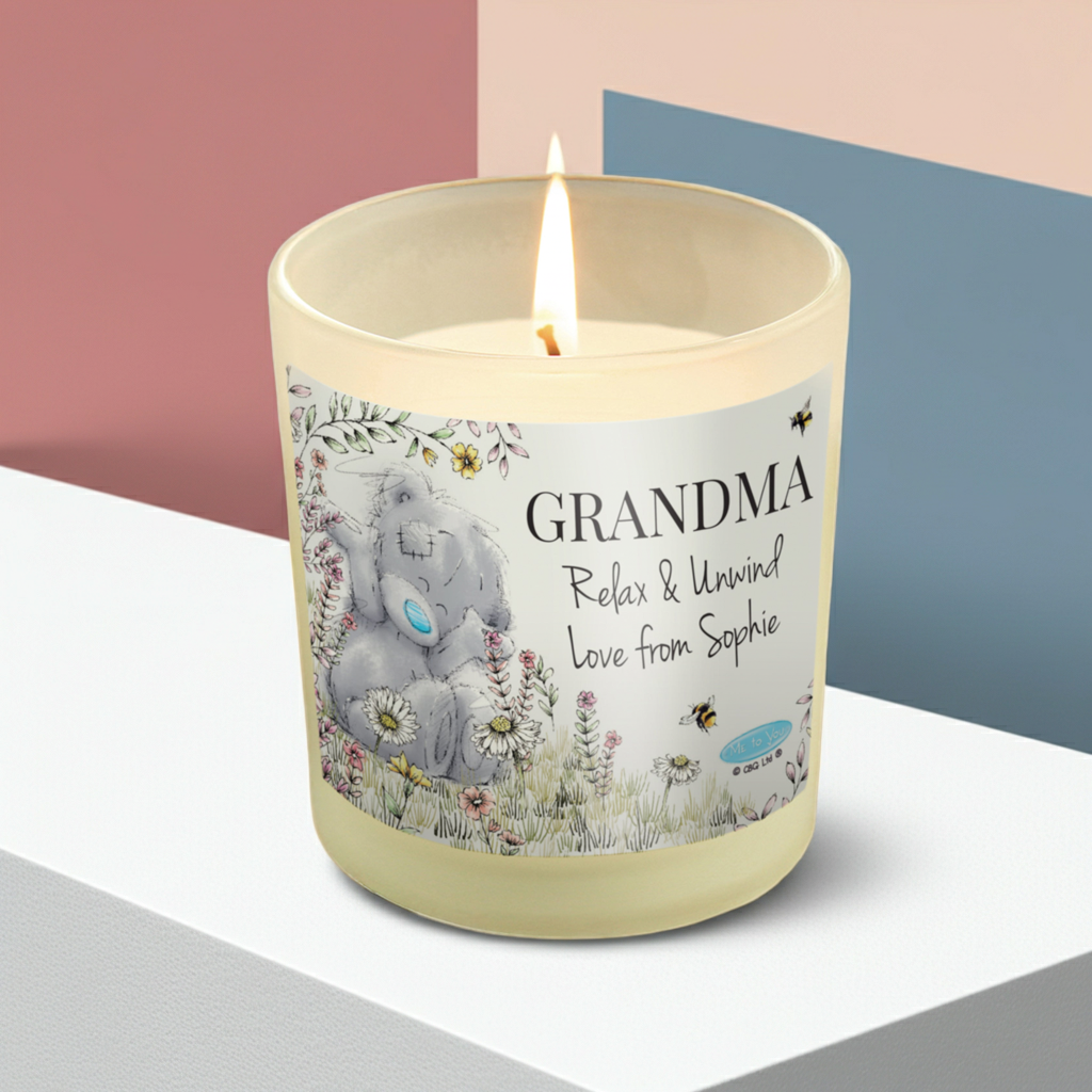 Me to You Wild Flowers & Bees Personalised Vanilla Candle | Mother’s Day Gift - Artfully Curated Creations and identify whats in the image