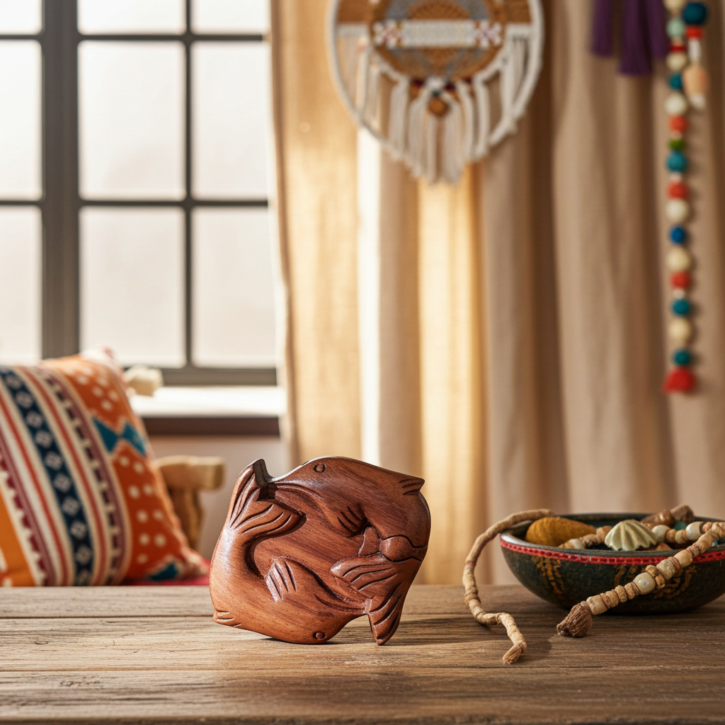 Bali Secret Trinket Storage Box - Dolphins