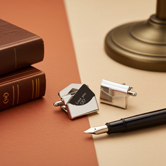 Personalised  Secret Message Engraved Cufflinks | Modern Font Engraved | A Personal Gift