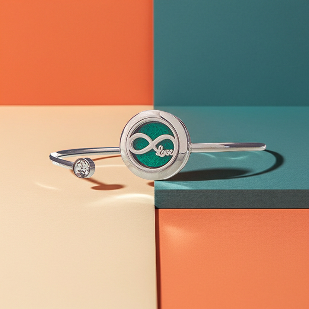 Aromatherapy Diffuser Bracelet - 20mm - Artfully Curated Creations and identify whats in the image