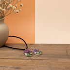 Pressed Flower Tree Of Life Jewellery Set