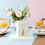 Personalised Spring Bunny Tealight Holder | Custom Wooden Spring Gift