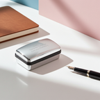 Personalised Silver Cufflink Box | Engraved Keepsake Gift for Weddings, Birthdays & Father’s Day