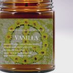 Art Candle Original Clay Artwork Scented Soy Wax in Amber Jar, Handmade Gift, Wedding Favor, Unique Home Décor Candle, Luxury Party Bag Gift