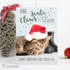 Personalised Rachael Hale “Santa Claws” Christmas Cat Card | The Purrfect Festive Surprise