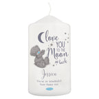 Me to You ‘Love You to the Moon and Back’ Personalised Pillar Candle