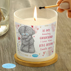 Personalised Vanilla Scented Candle | Custom 6 Line Message Gift