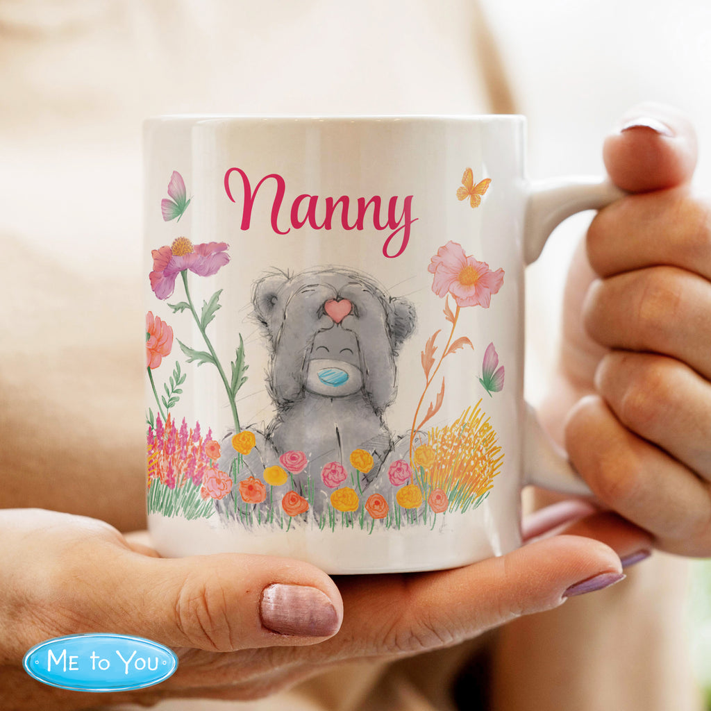 Personalised Me to You Floral Ceramic Mug | A Charming Gift for Any Occasion