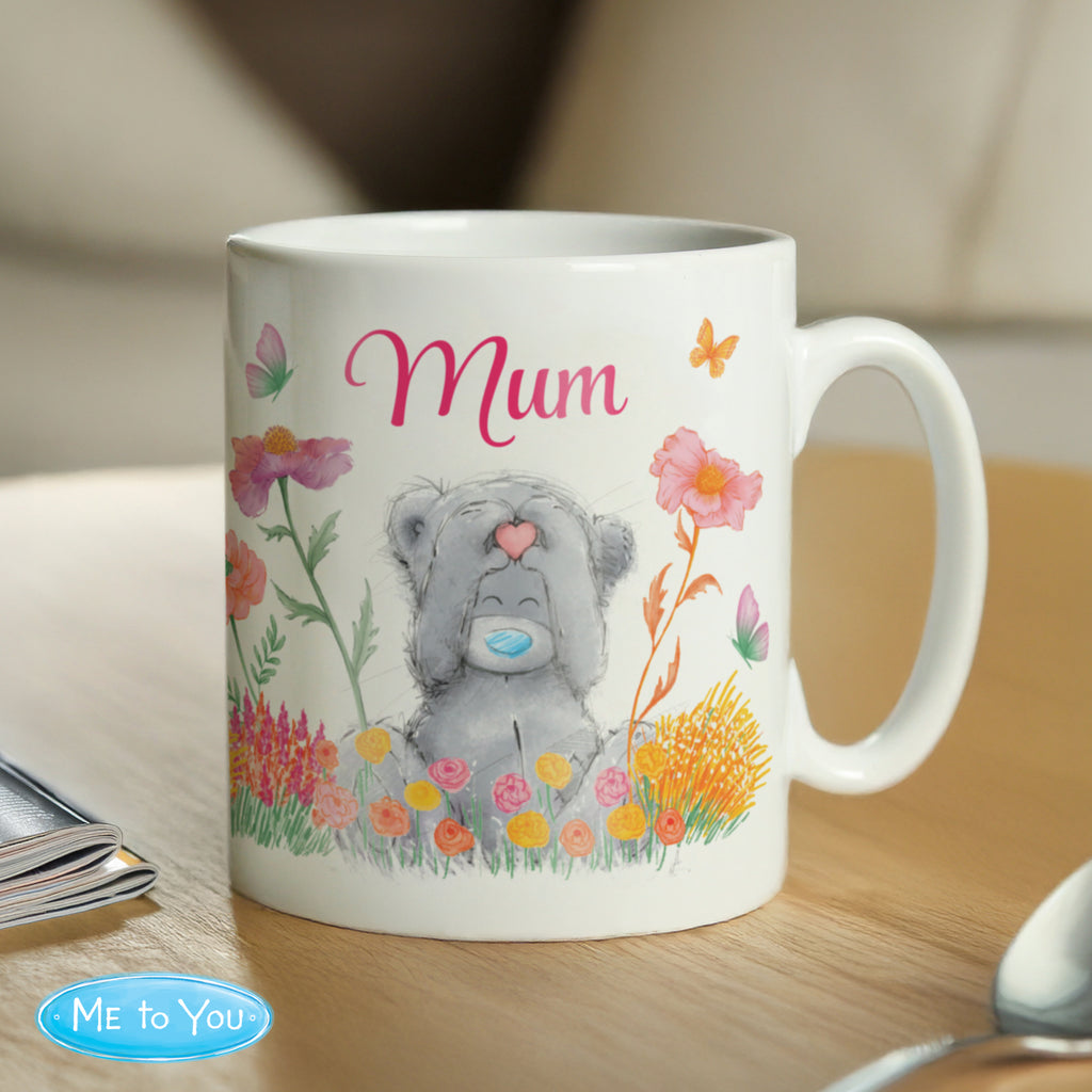 Personalised Me to You Floral Ceramic Mug | A Charming Gift for Any Occasion