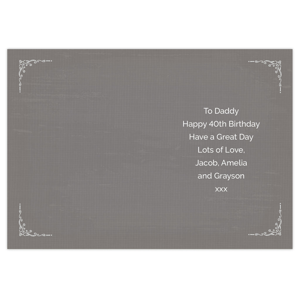 Personalised Happy Birthday Card | Make Their Day Extra Special