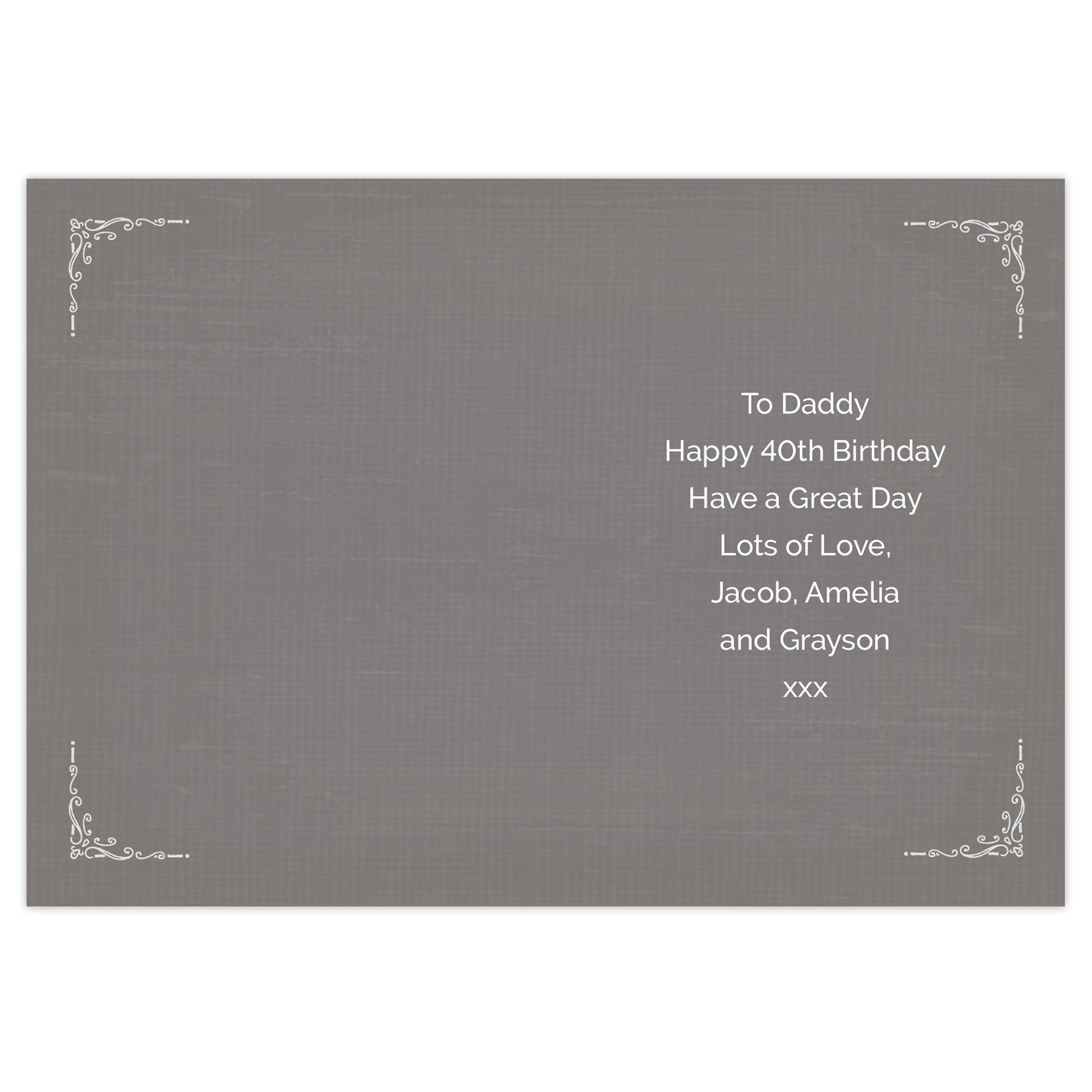 Personalised Happy Birthday Card | Make Their Day Extra Special